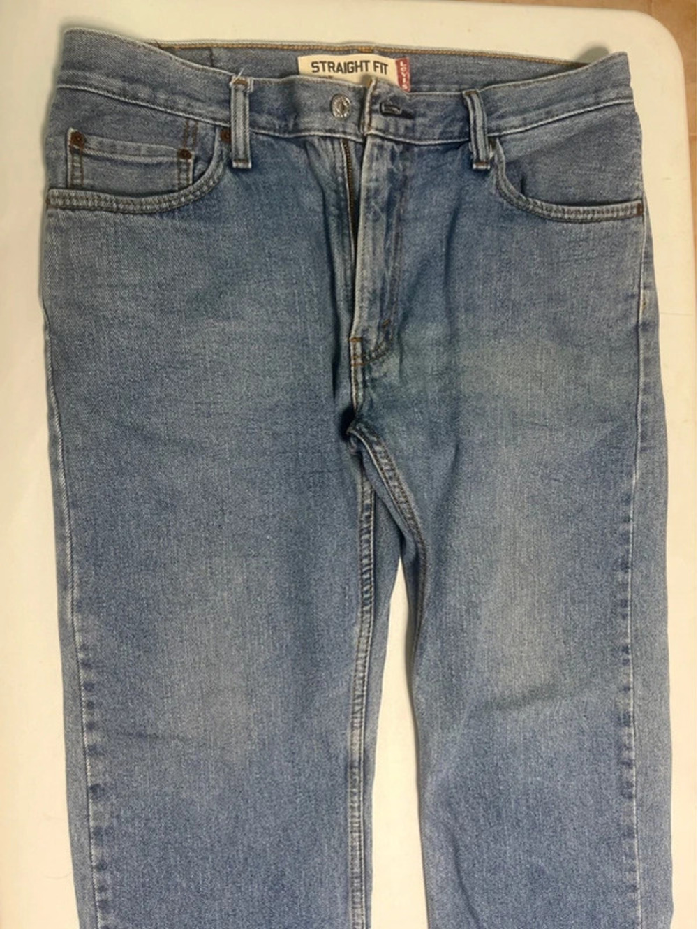 0026 Levi’s 505 Regular Fit Straight Leg Jeans W33 L30
